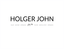 Tablet Screenshot of holgerjohn.com